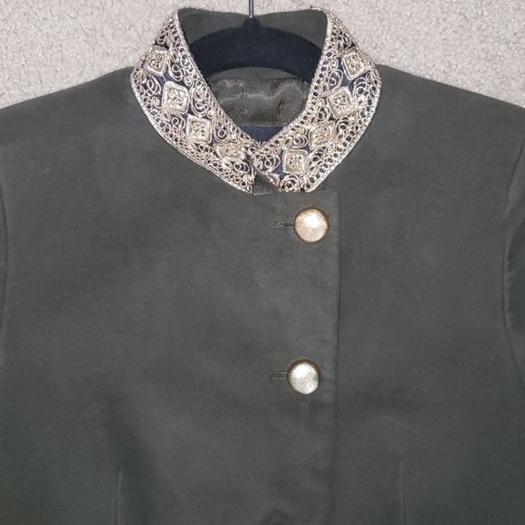 ZARA ARMY GREEN BLAZE - Picture 2 of 3